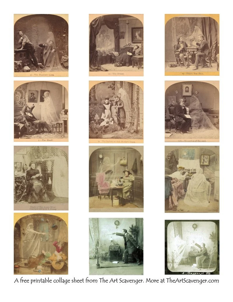 Victorian spirit photos