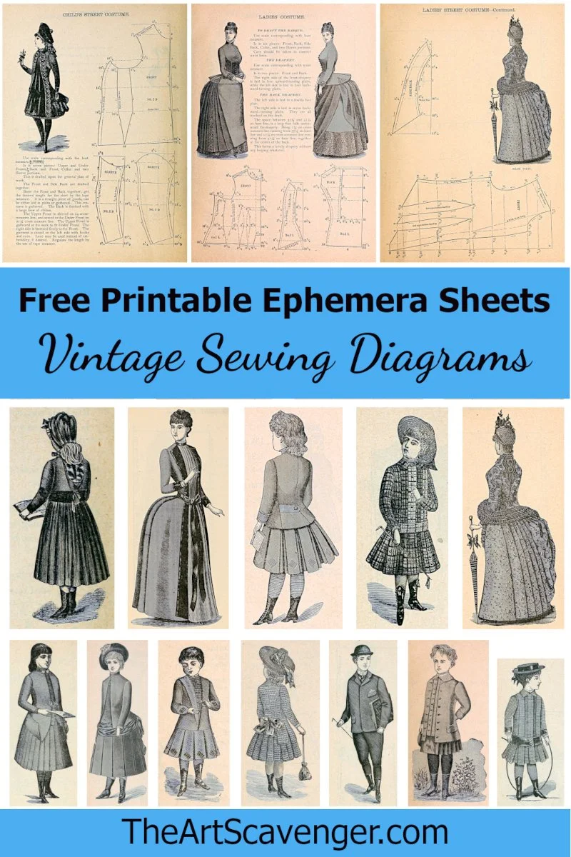 Free Printable Vintage Clothing Patterns