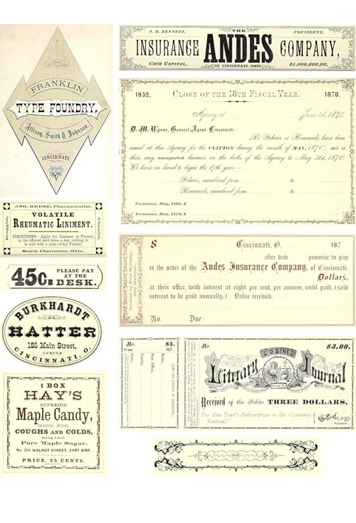 Ephemera — Free Printable Collage &amp; Ephemera Sheets — The Art Scavenger