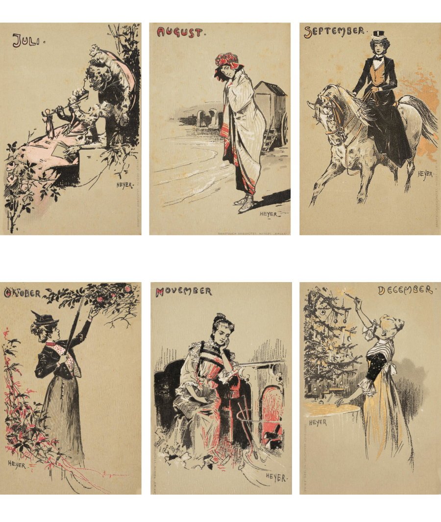 Free monthly collage sheet for bullet journals and planners