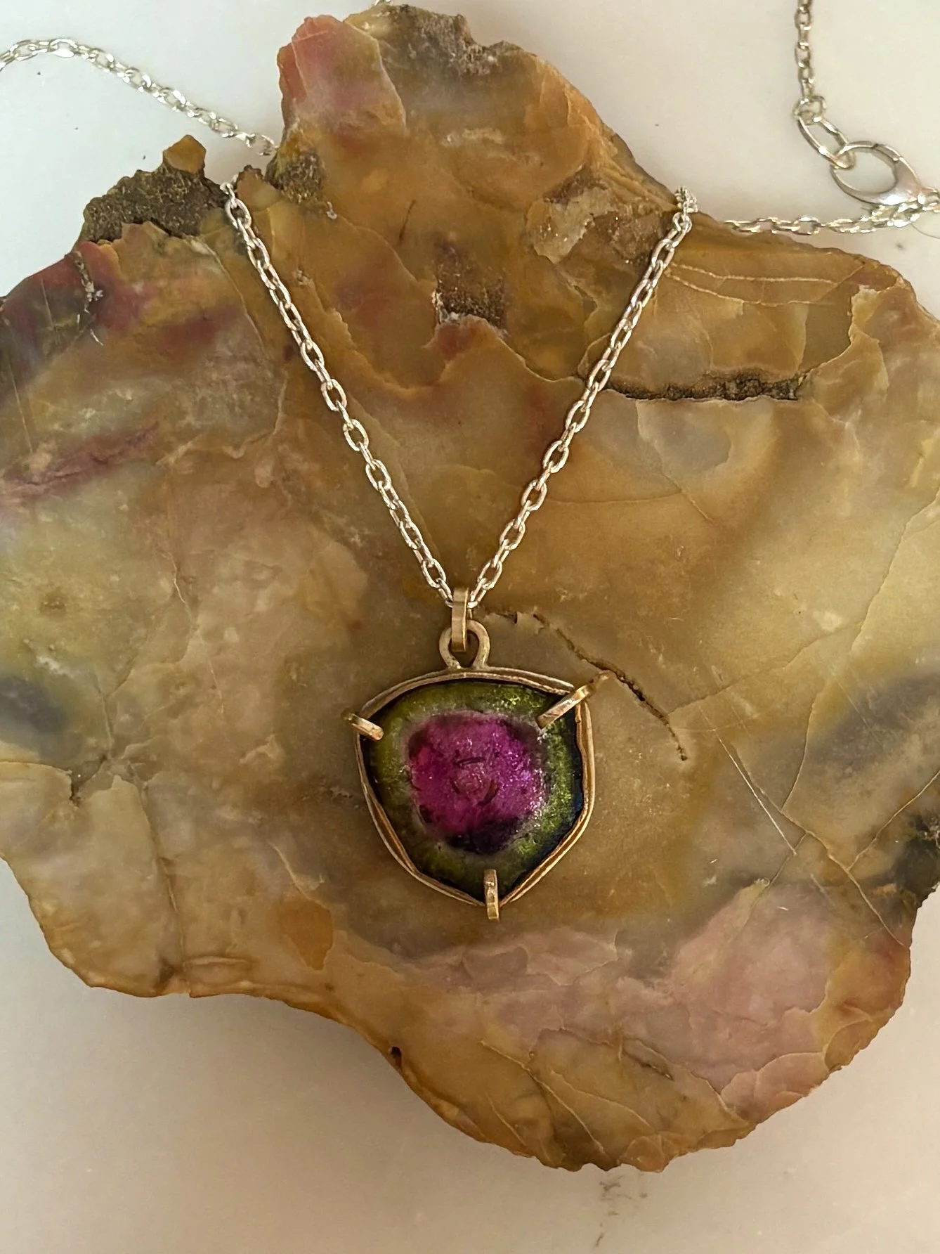 Watermelon Reflection Pendant