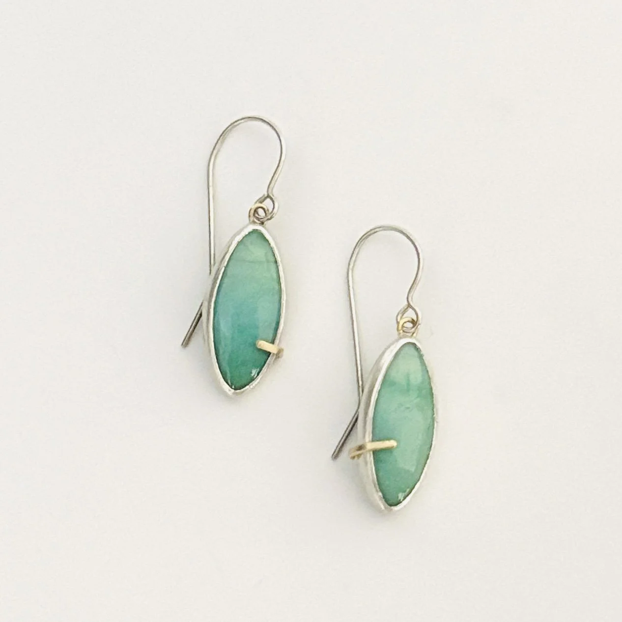 Petrified Wood Opal Intuition Earrings