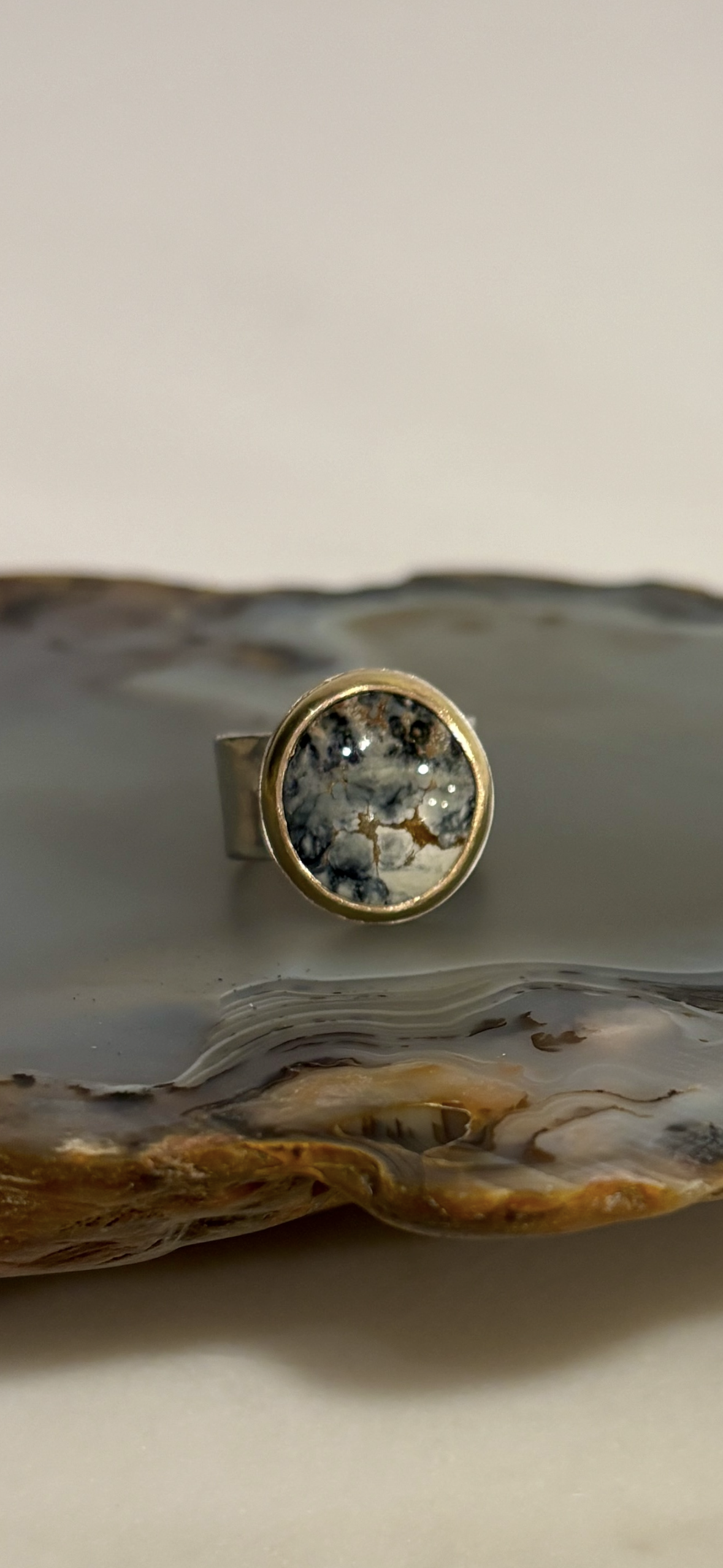 Ivory Creek Varisite Inner Peace Ring