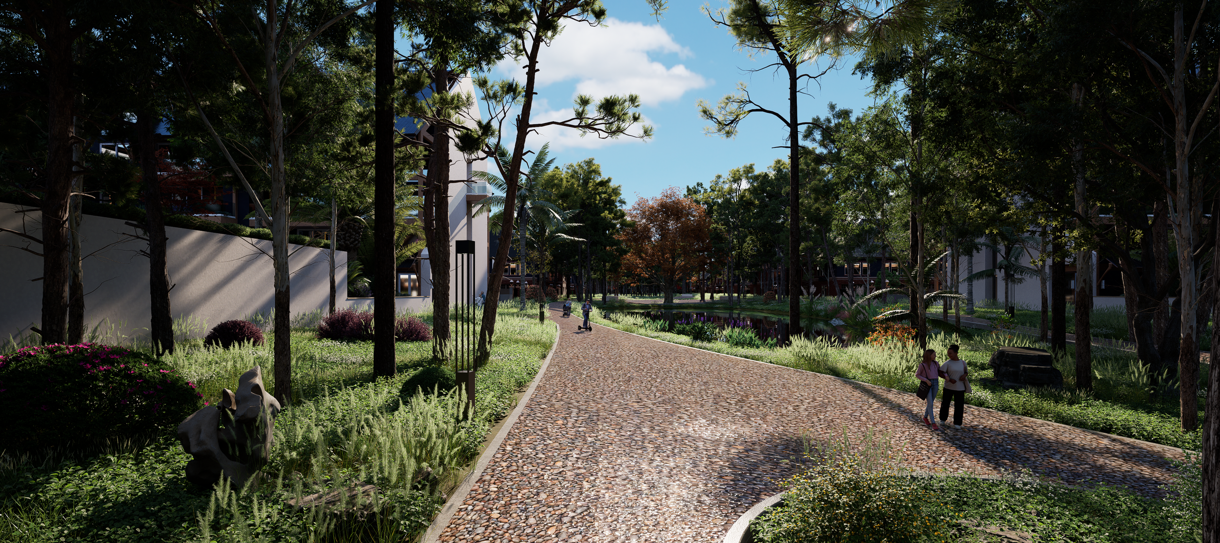 Walkways, Connectivity, and Community Features