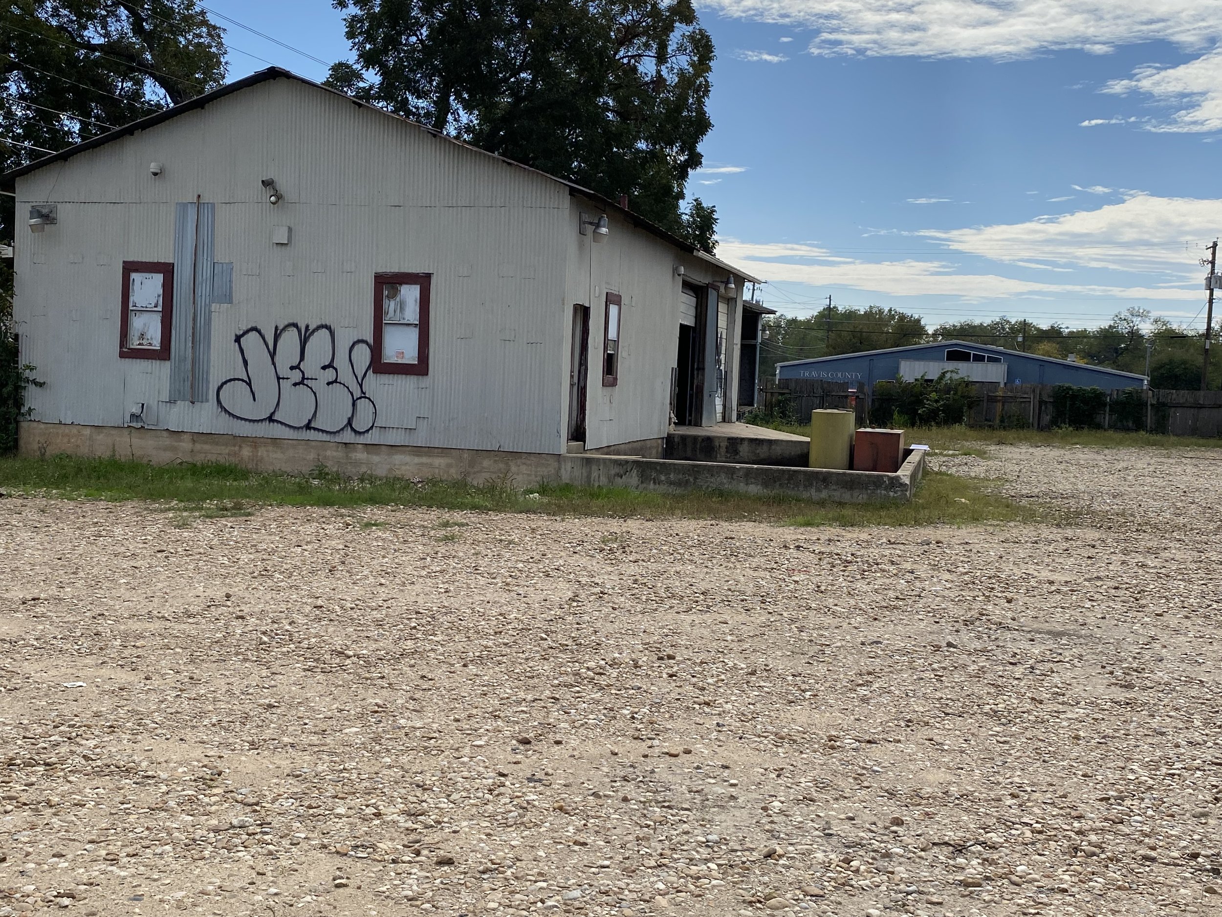 The site is bordered south by East Cesar Chavez Street, east by Shady Lane Street and north by 5th Street, Central/downtown/east Austin.