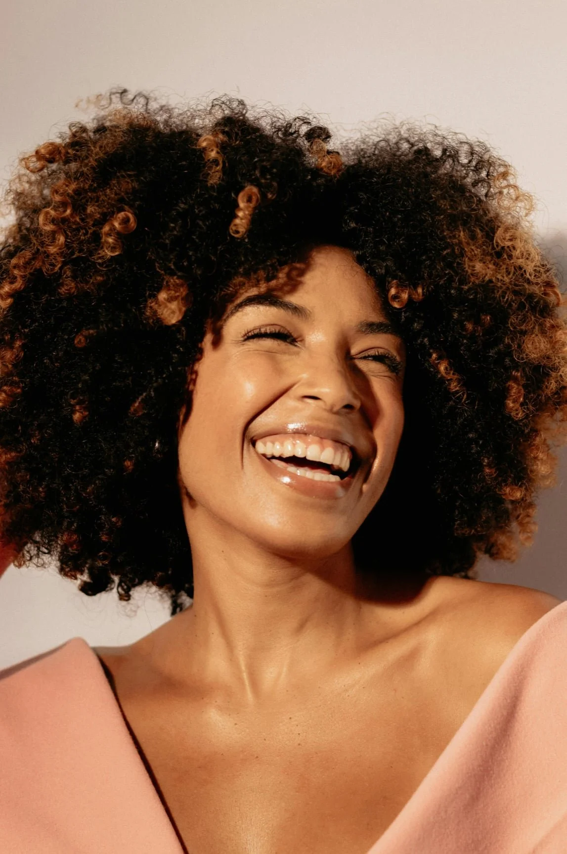 Patient with clear skin acne treatment from Oak City Dermatology