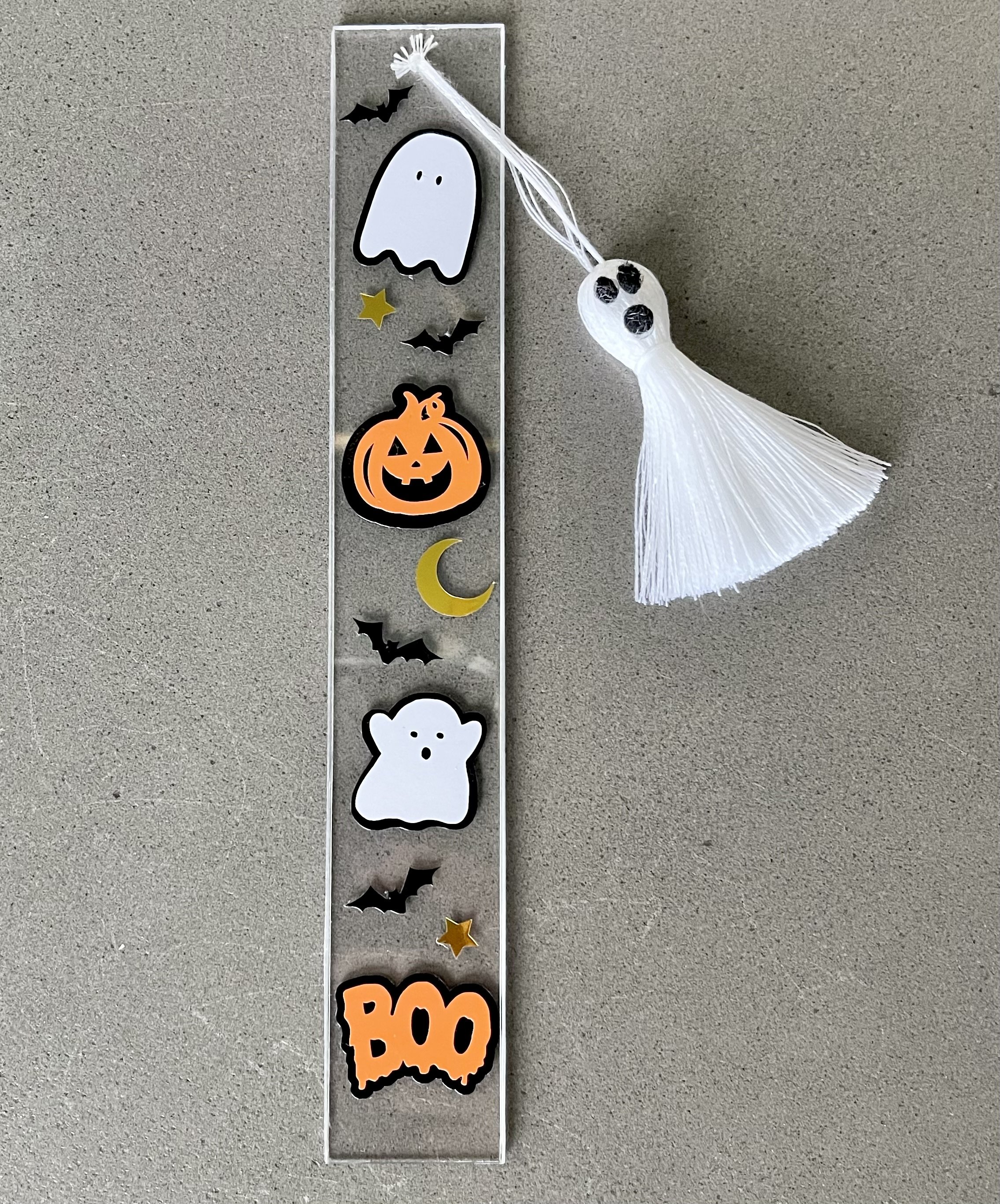 ACRYLIC HALLOWEEN BOOKMARK — Making It With Danielle