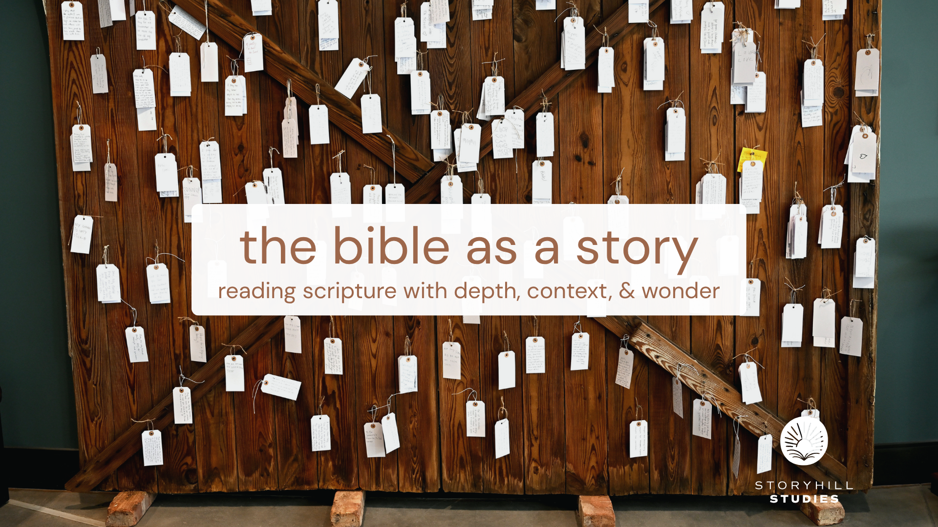 STORYHILL STUDIES | The Bible as a Story