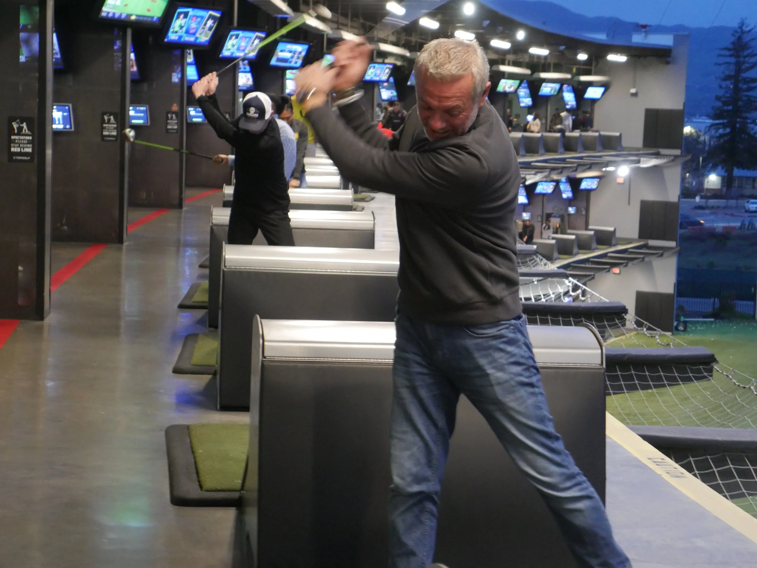 Top Golf Players aligned.