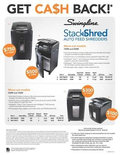 Stack and Shred Micro-cut shredders