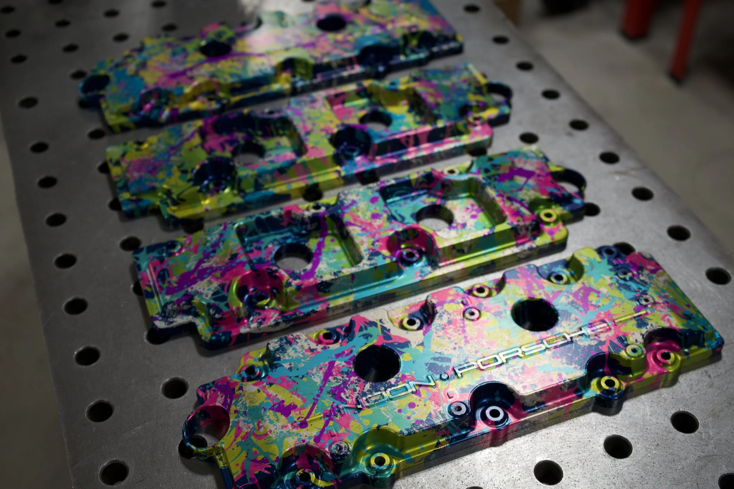 Porsche 964 911 Billet Aluminum CNC Valve Cover — NOON Racing and