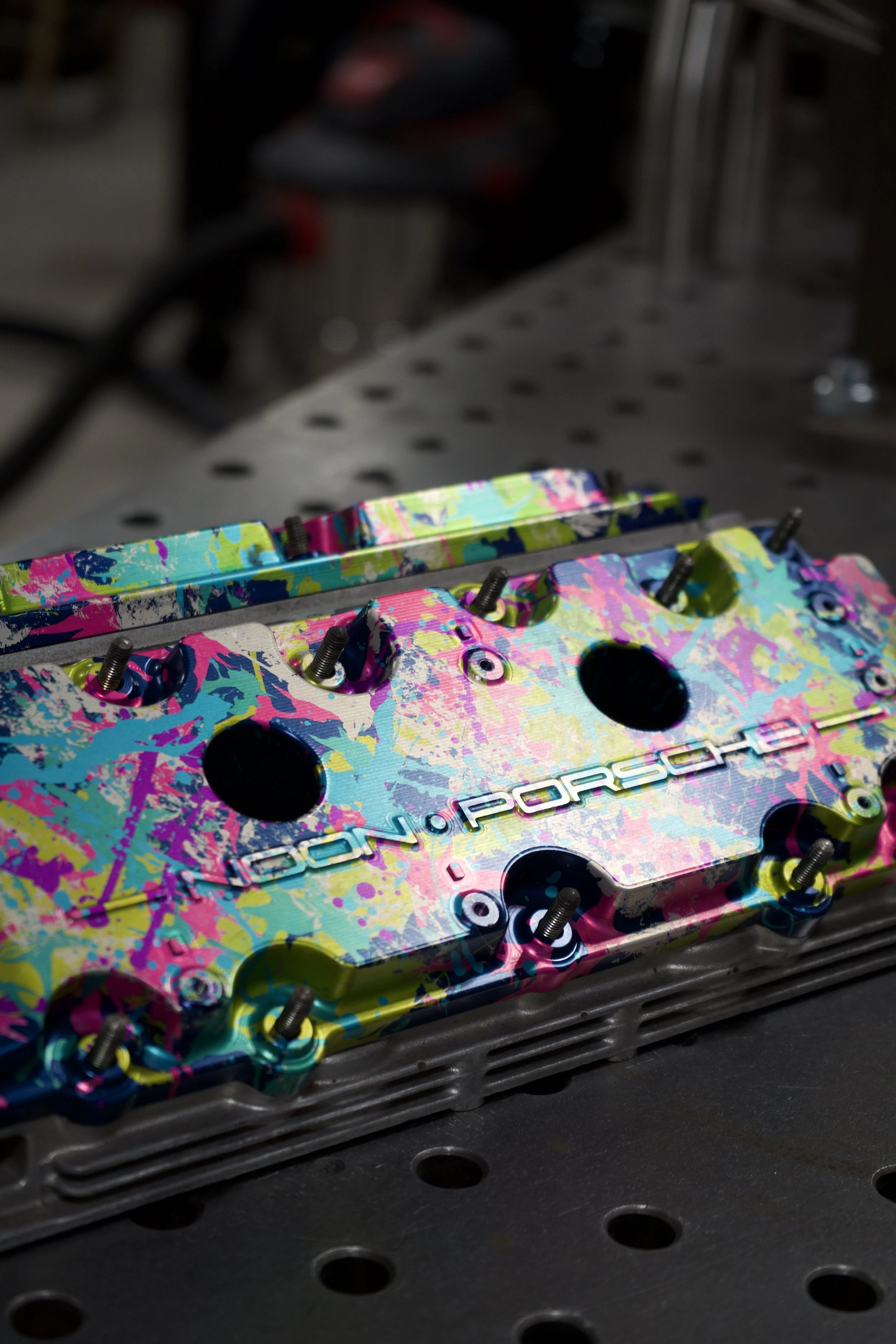 Porsche 964 911 Billet Aluminum CNC Valve Cover — NOON Racing and