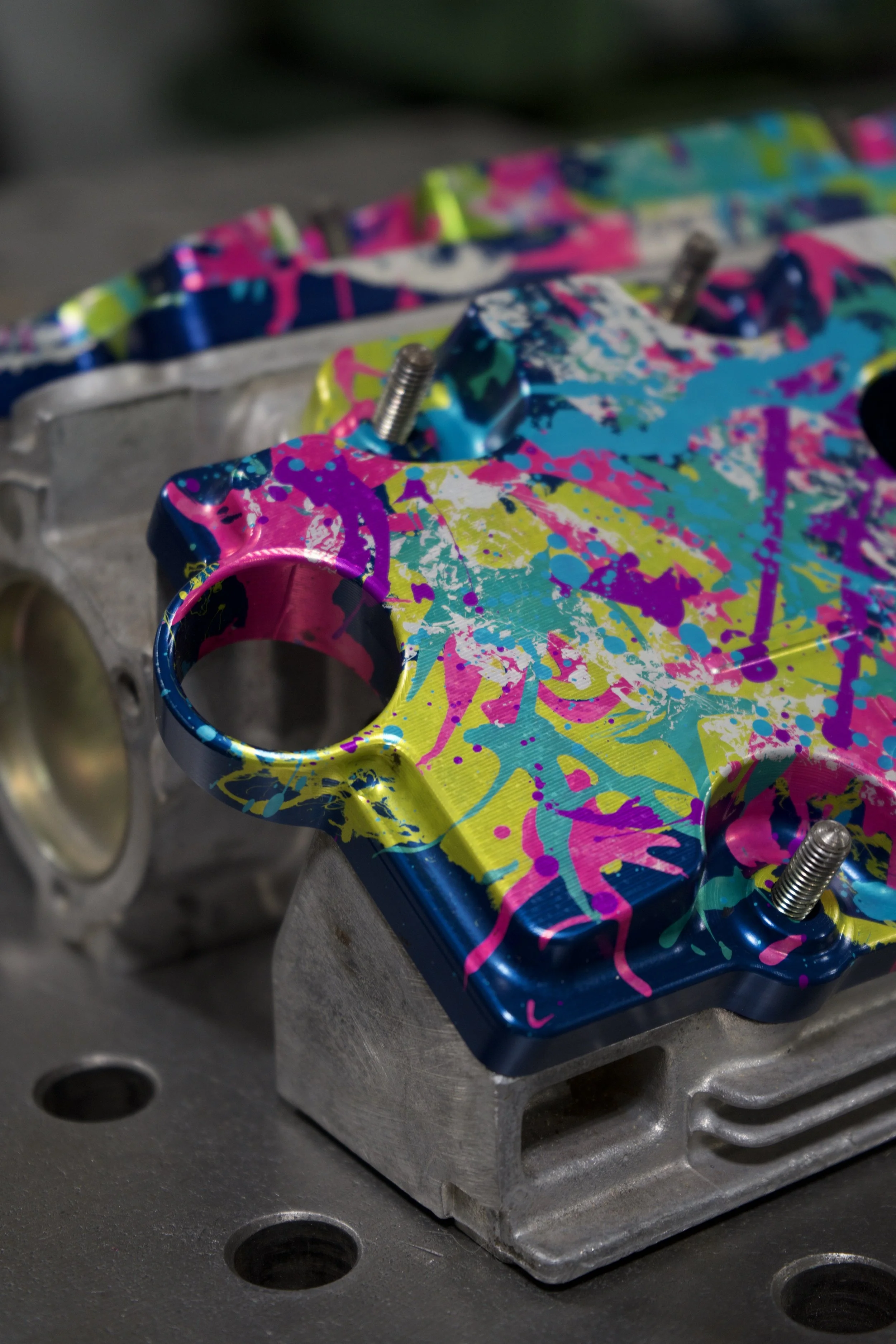 Porsche 964 911 Billet Aluminum CNC Valve Cover — NOON Racing and