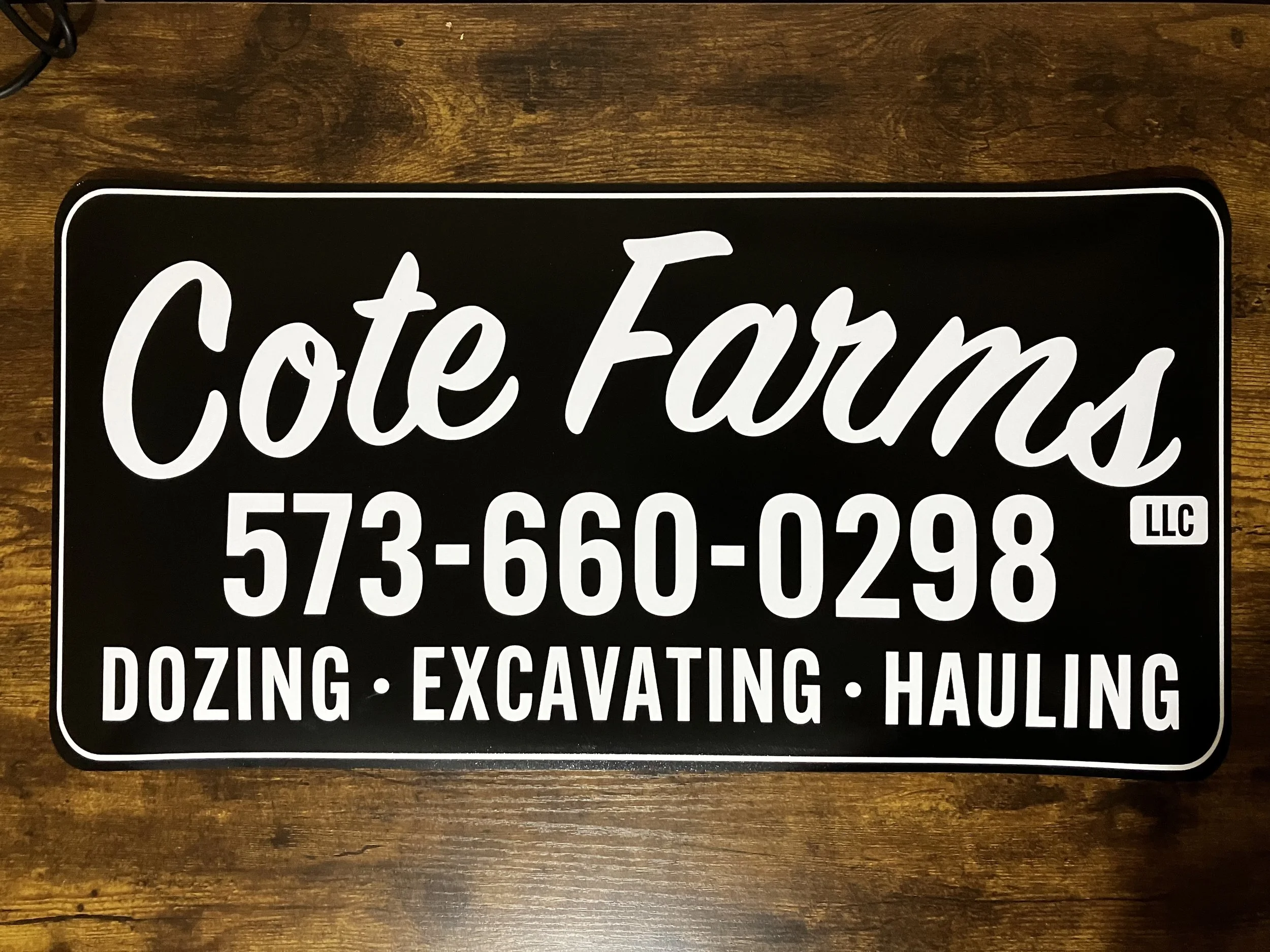 Cote Farms Vehicle Magnet