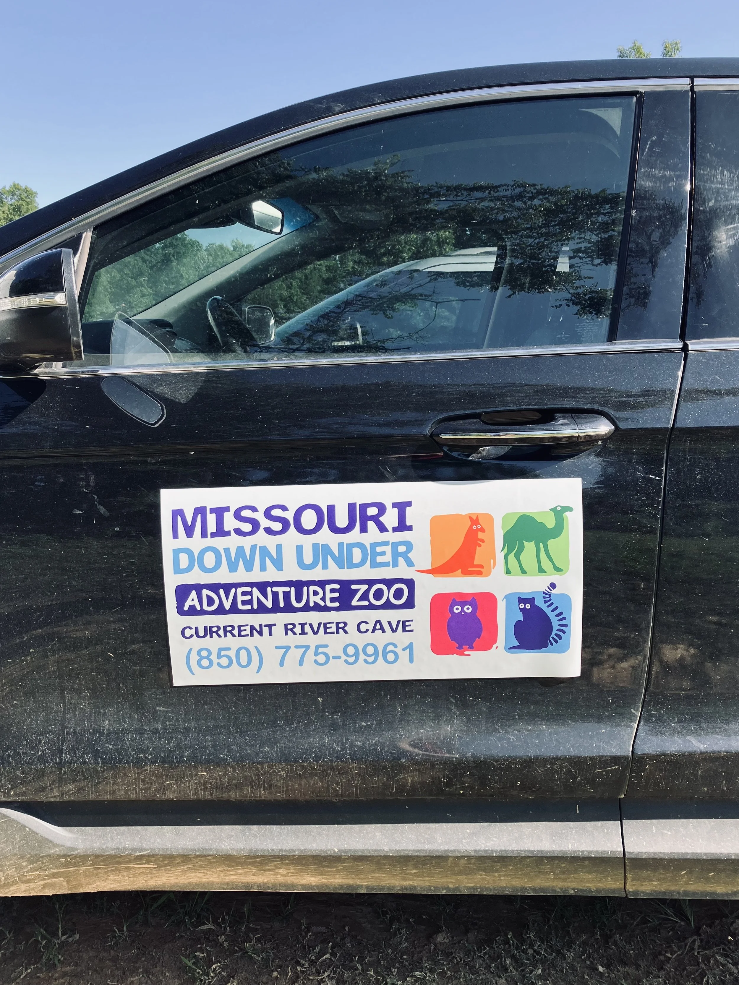 Missouri Down Under Vehicle Magnet