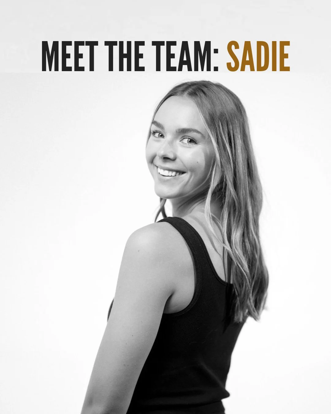 Meet Sadie ✨⁠
⁠
Positive, passionate, and always ready to challenge you. Sadie loves creating creative, challenging classes that make you feel strong, confident, and proud of what your body can do - shakes included.