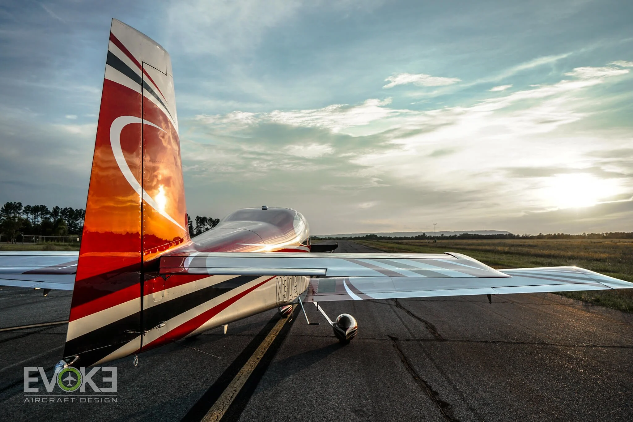 Vans RV-10 N309WW Custom Paint Scheme
