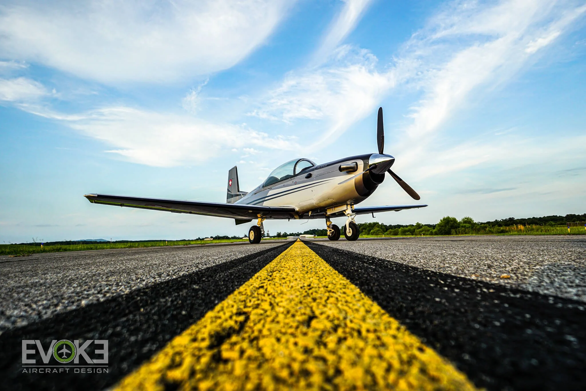 Pilatus P3 N844LT Custom Paint Scheme