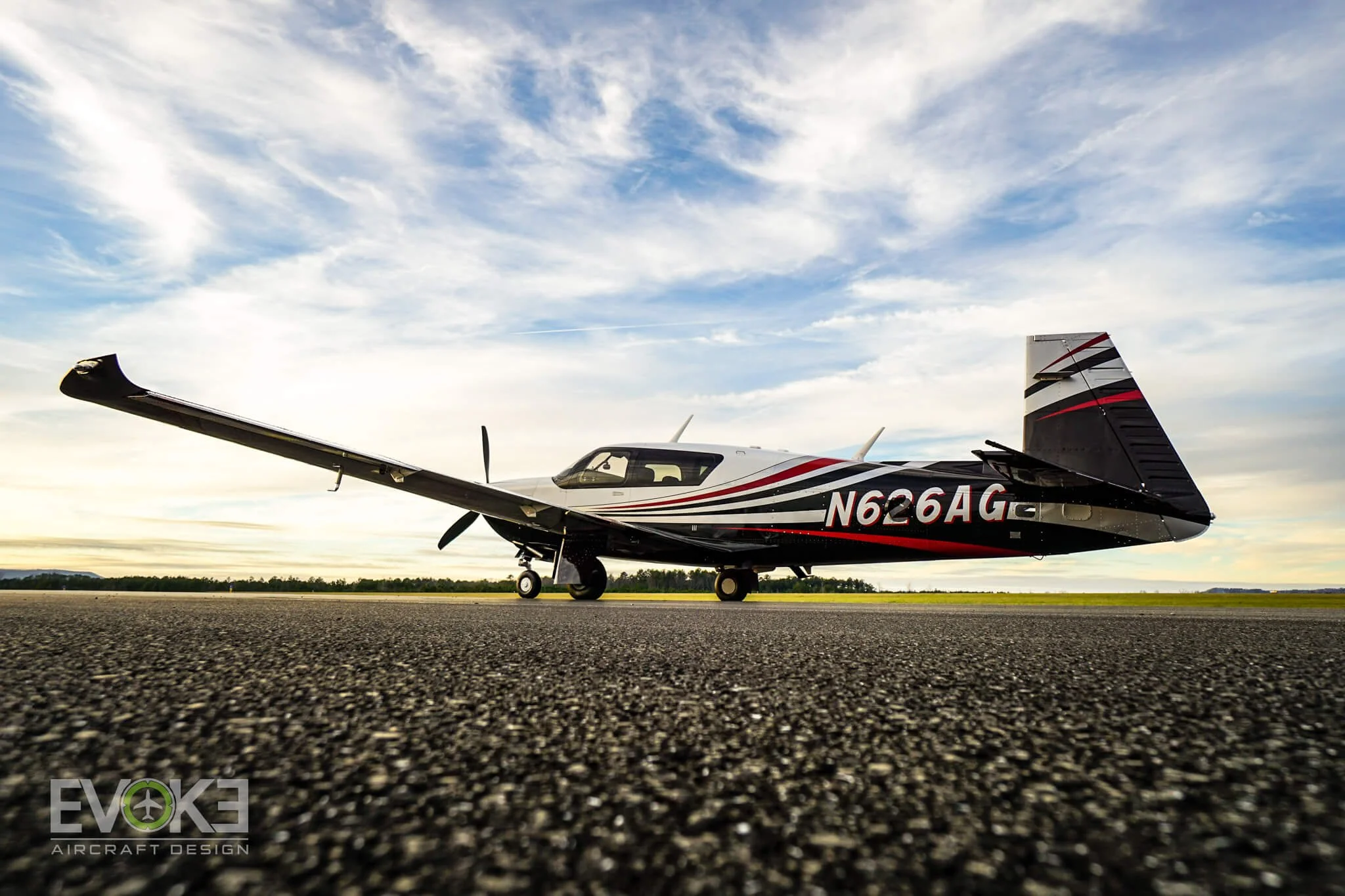 Mooney M20U N626AG Custom Paint Scheme