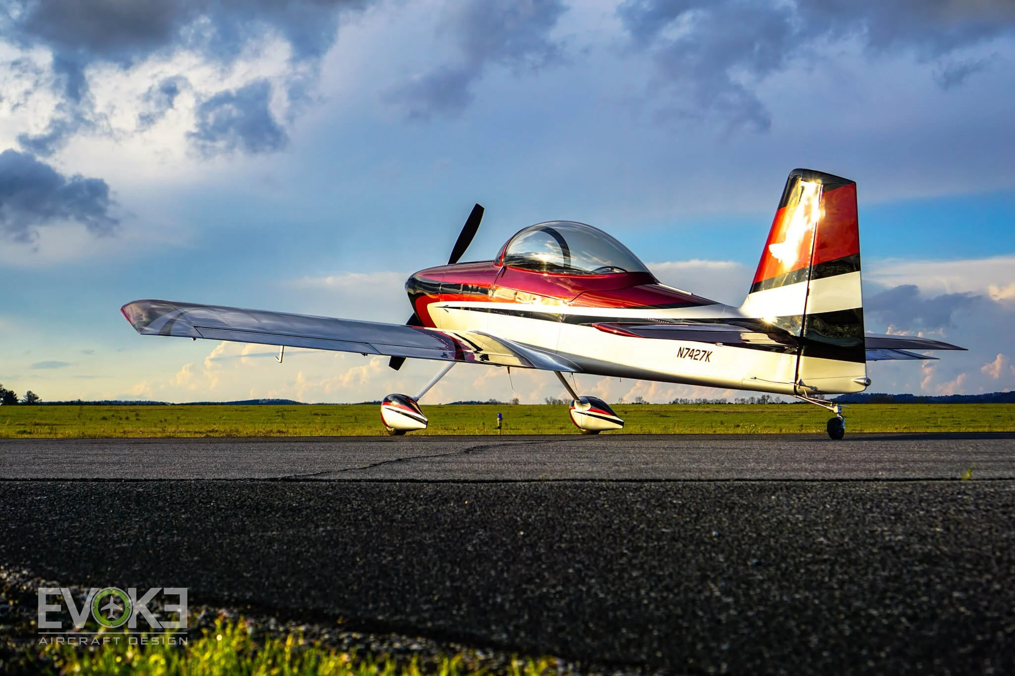 Vans RV-8 N7427K Custom Paint Scheme