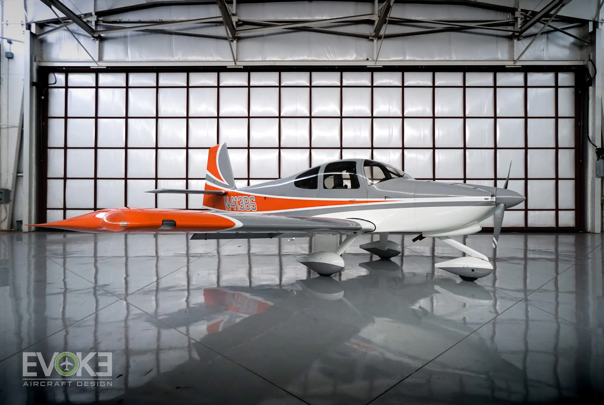 Vans RV-10 N413BS Custom Paint Scheme