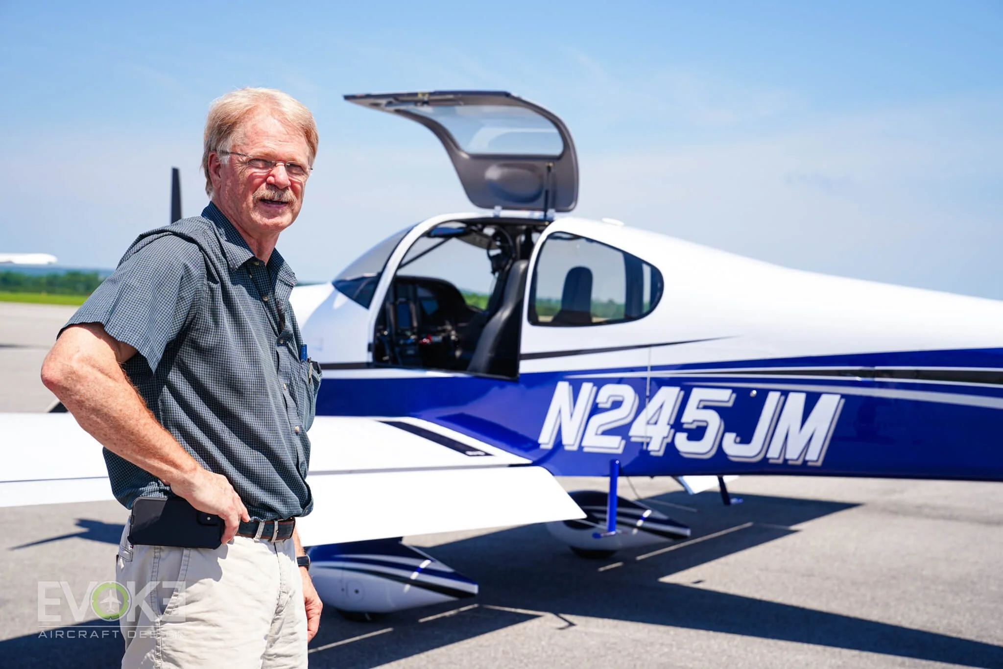 Vans RV-10 N245JM Custom Paint Scheme