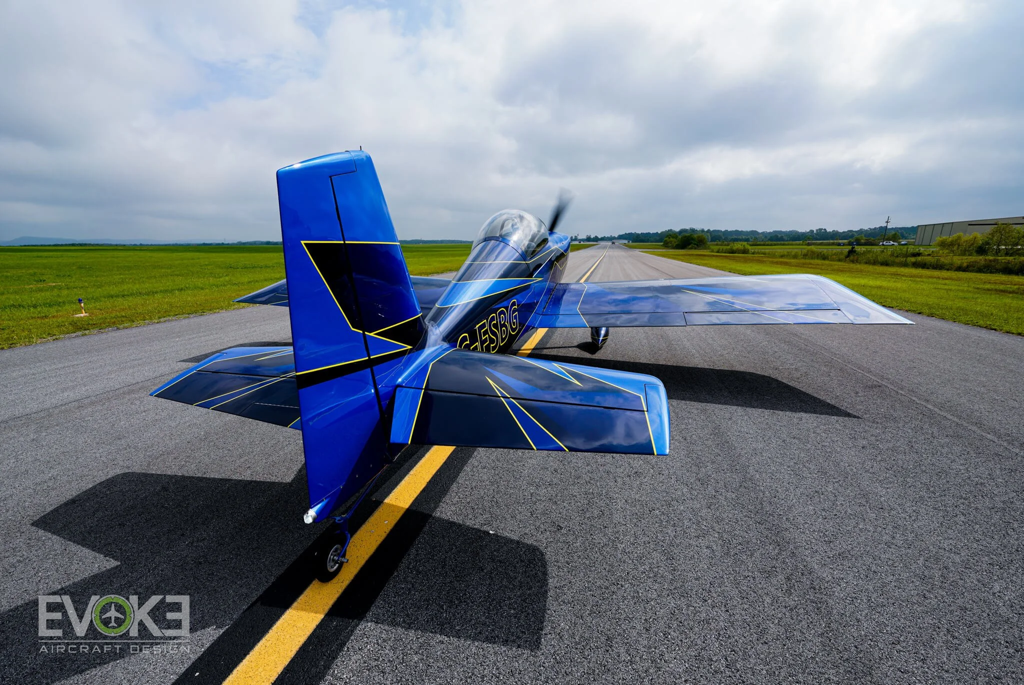 Vans RV-8 Fastback C-FSBG Custom Paint Scheme