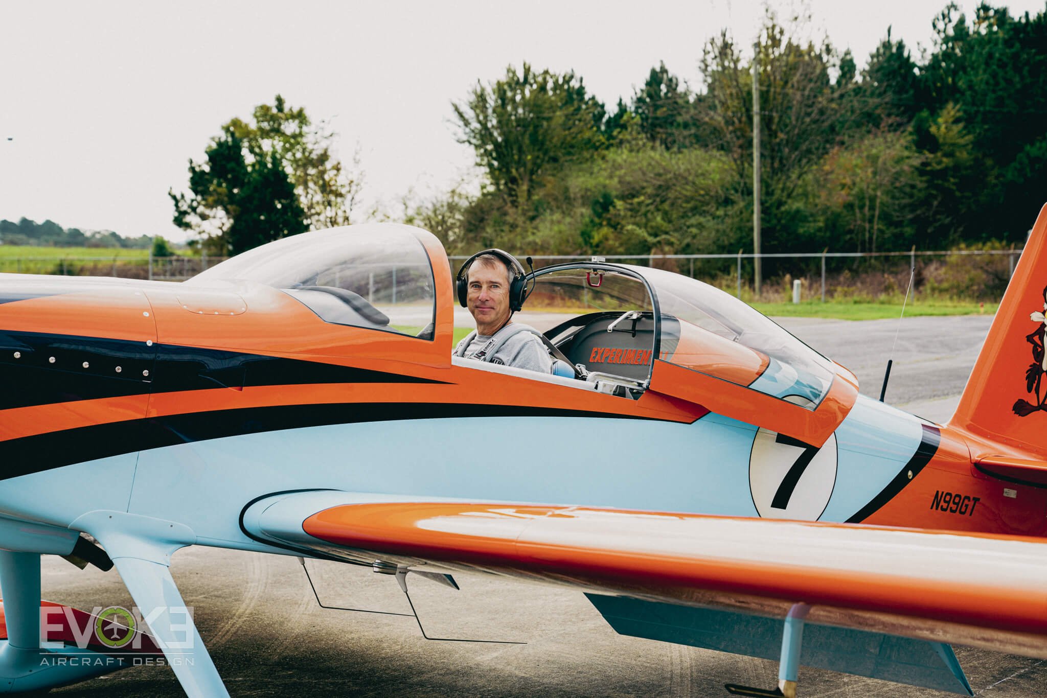 Vans RV-7 N99GT Custom Paint Scheme