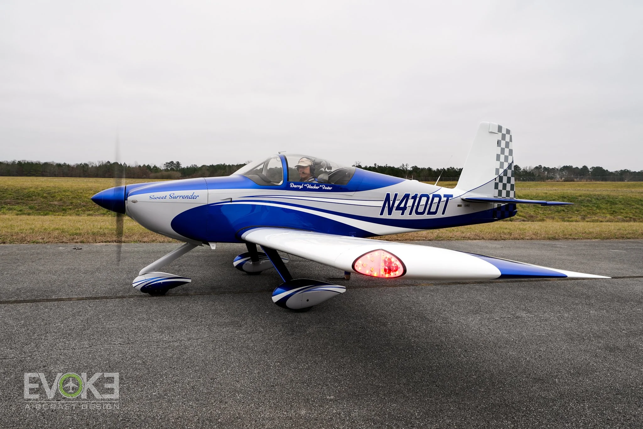 Vans RV-7A N410DT Custom Paint Scheme