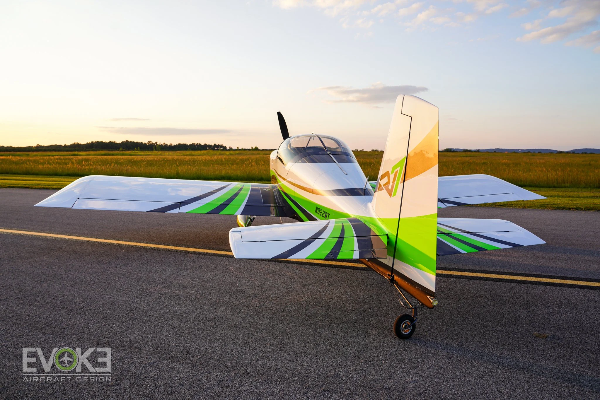 Vans RV-7 N922WT Custom Paint Scheme