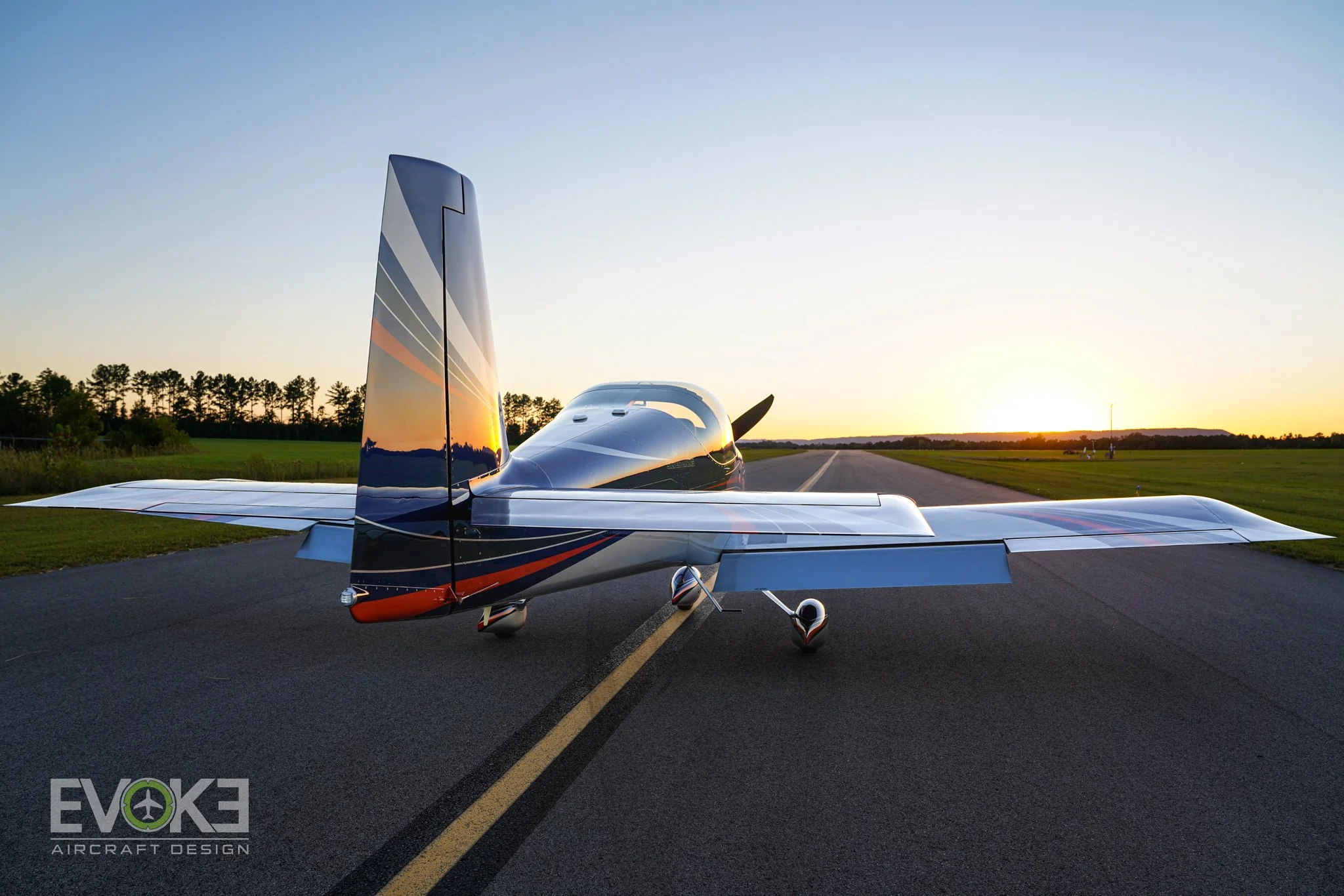 Vans RV-14A N737MR Custom Paint Scheme
