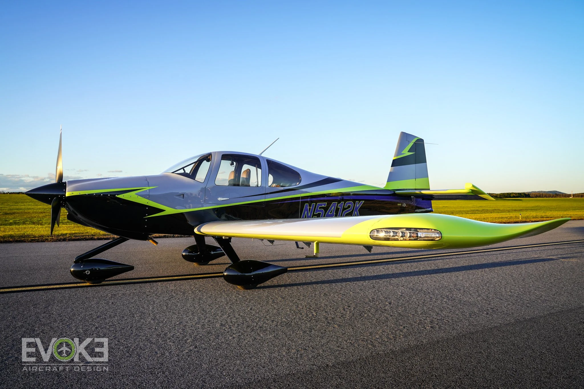Vans RV-10 N5412K Custom Paint Scheme