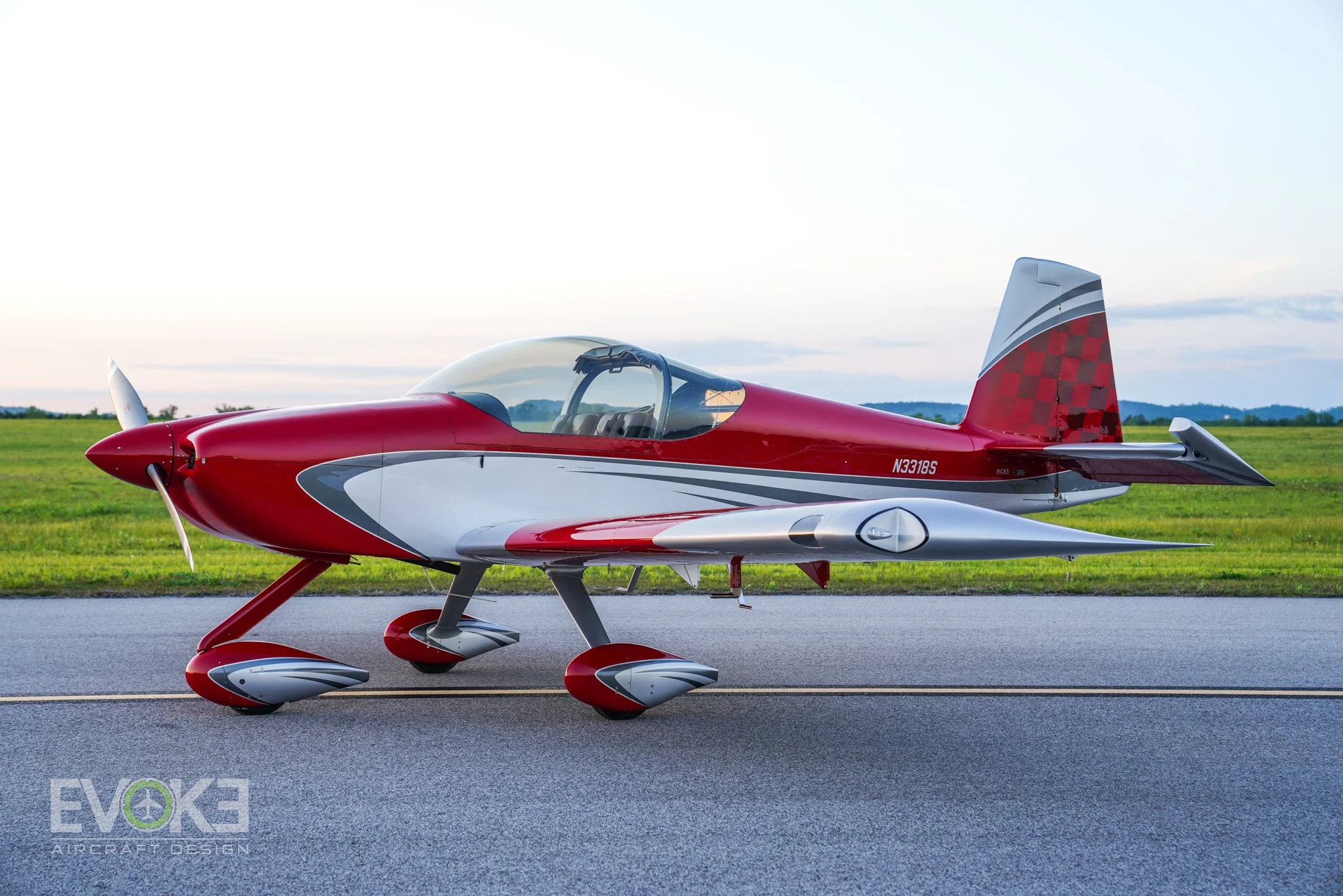 Vans RV-14A N3318S Custom Paint Scheme