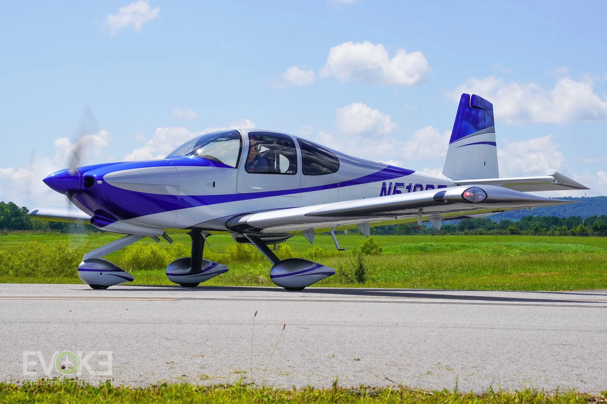 Vans RV-10 N510DF Custom Paint Scheme