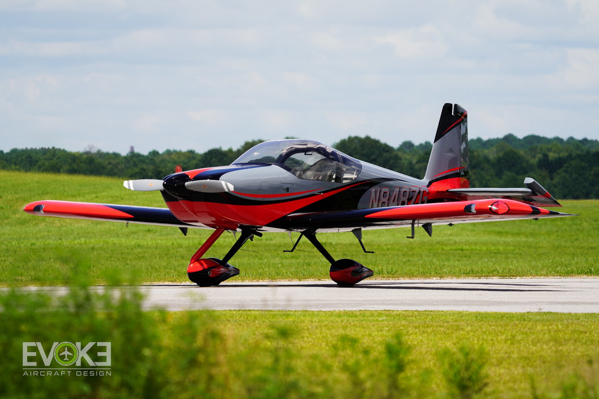 Van's RV-14A N8487G Custom Paint Scheme