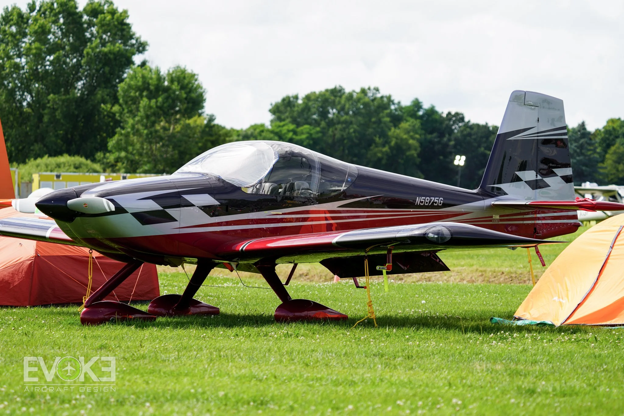 Van's RV-14A N5875G Custom Paint Scheme