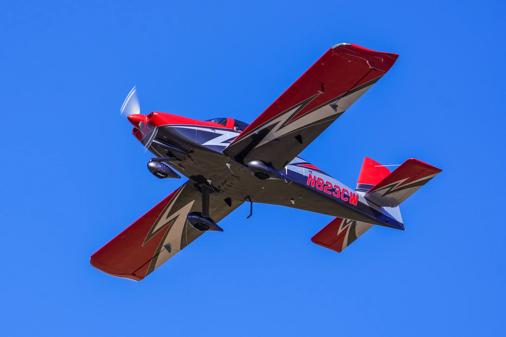 Van's RV-10 N823CW Custom Paint Scheme