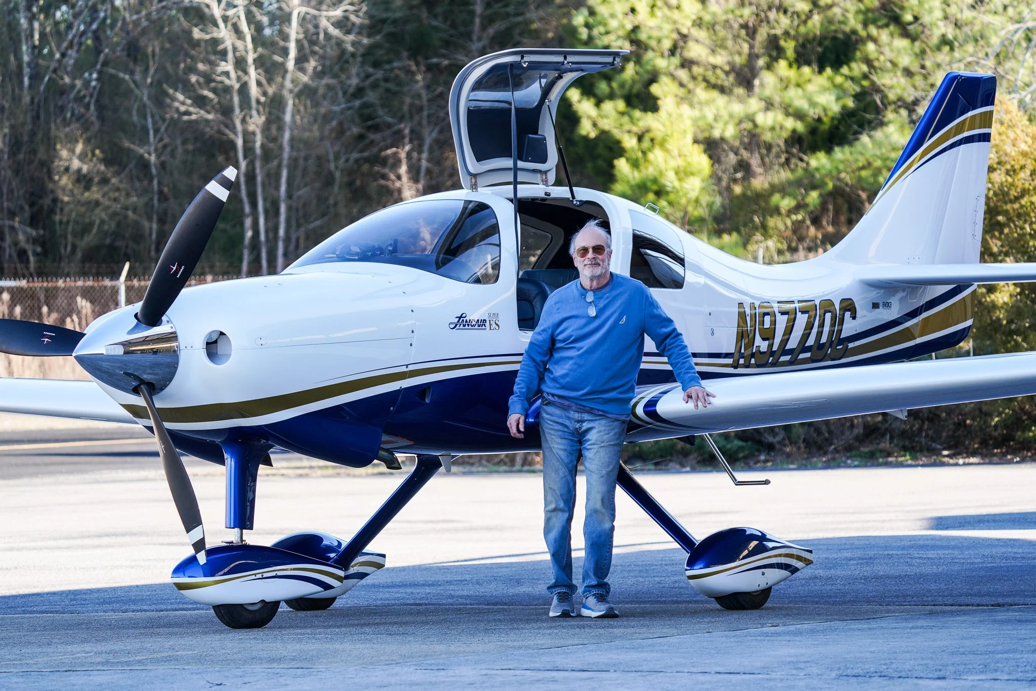 Lancair Super ES N9770C Custom Paint Scheme