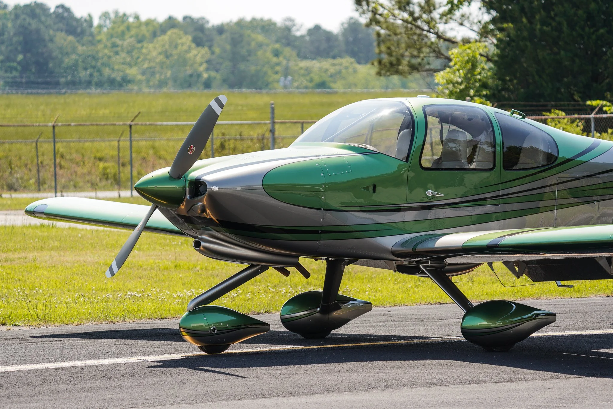 Van's RV-10 N420LK Custom Paint Scheme