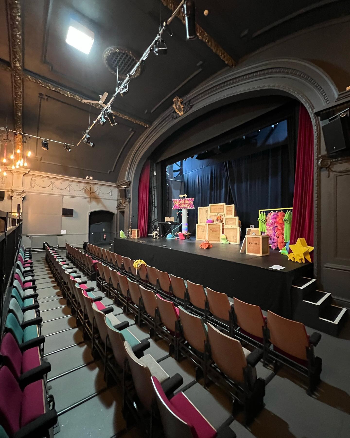 On Saturday we took &lsquo;The Museum of Marvellous Things&rsquo; to Worthing and WOW! what a WONDERFUL day it was. 

We were performing in the glorious Connaught Theatre Studio @wtmworthing where we were made to feel so welcome and looked after so w