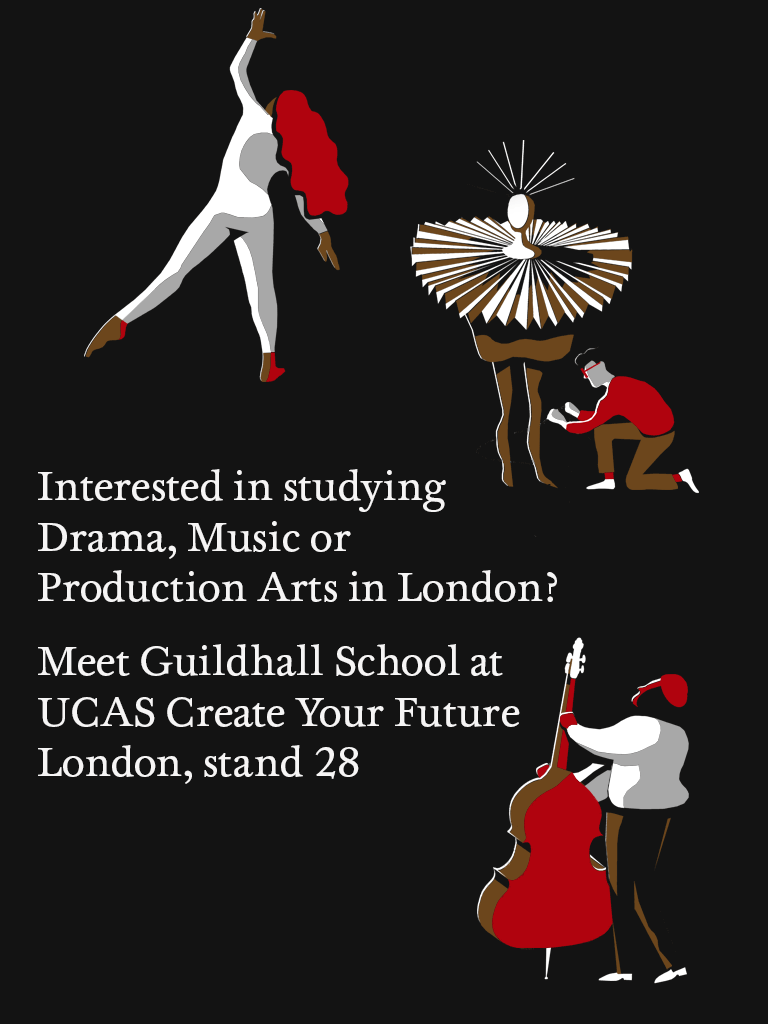 Guildhall School of Music & Drama banner furniture