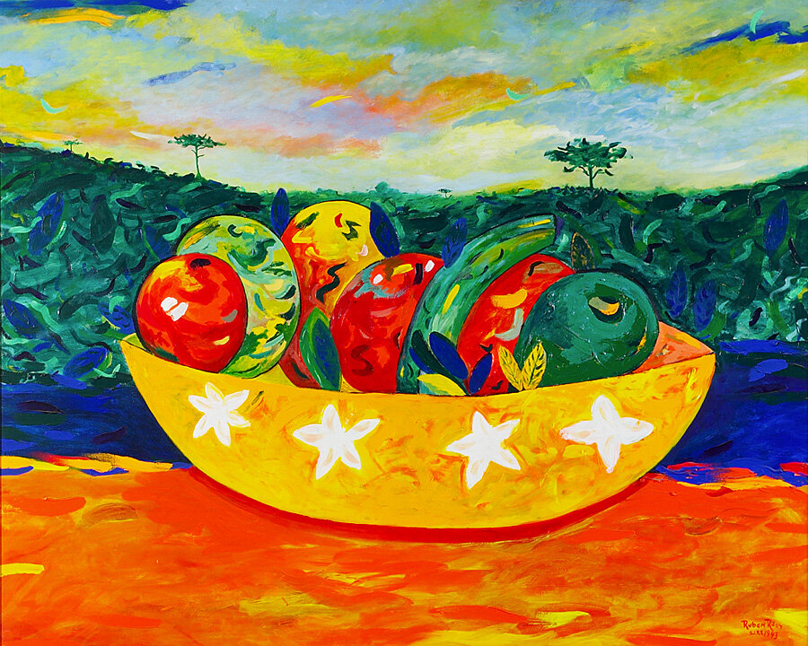 ″HERENCIA″ 
(Acrílico sobre Lienzo - 1993) 
48" X 60" 
$13,500.00*