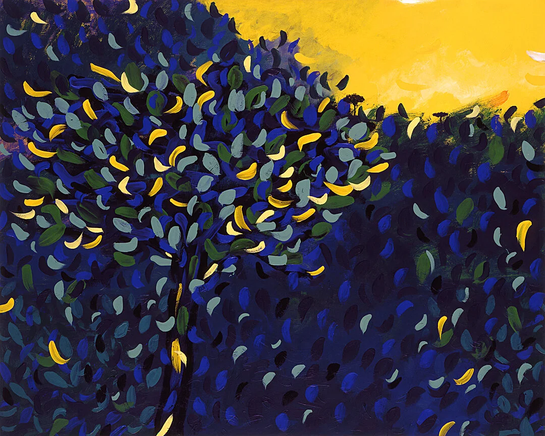 ″MATICES DE UN BOSQUE″ 
(Acrílico sobre Lienzo - 1993) 
48" X 60" 
$13,500.00*