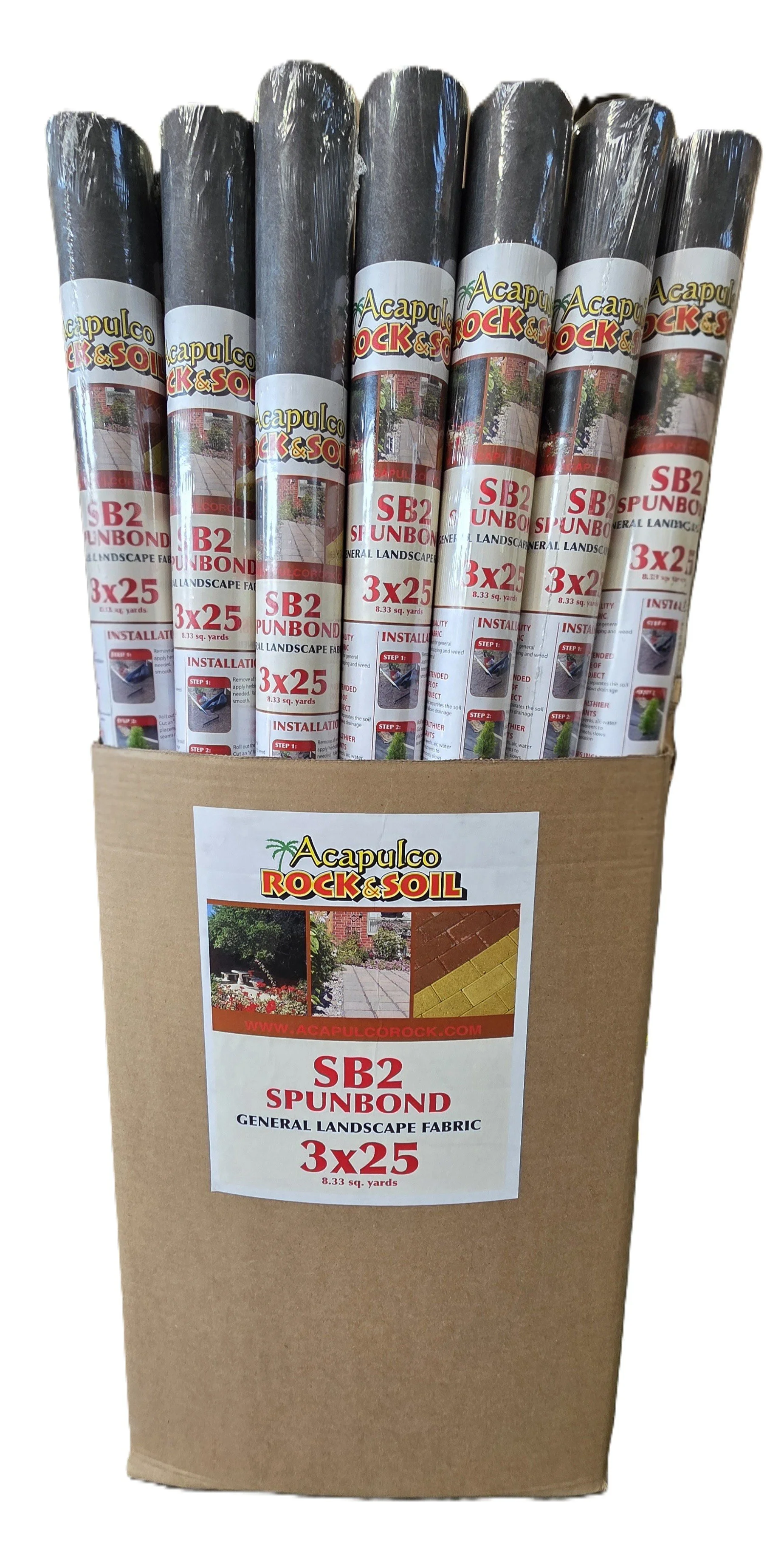 Weed Fabric Roll 3'X25' 11911