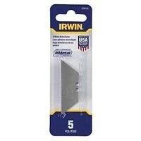 Irwin 2084100 Utility Blade, HSS, 2-Point, 5 pk