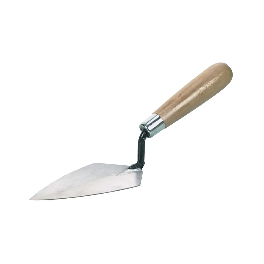 Marshalltown 95-3 Pointing Trowel, 5-1/2 in L Blade, 2-3/4 in W Blade, Steel Blade, Wood Handle