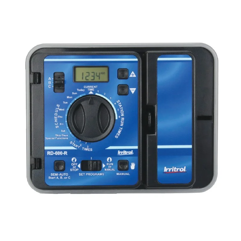 Controlador exterior Irritrol Rain Dial-R de 6 estaciones