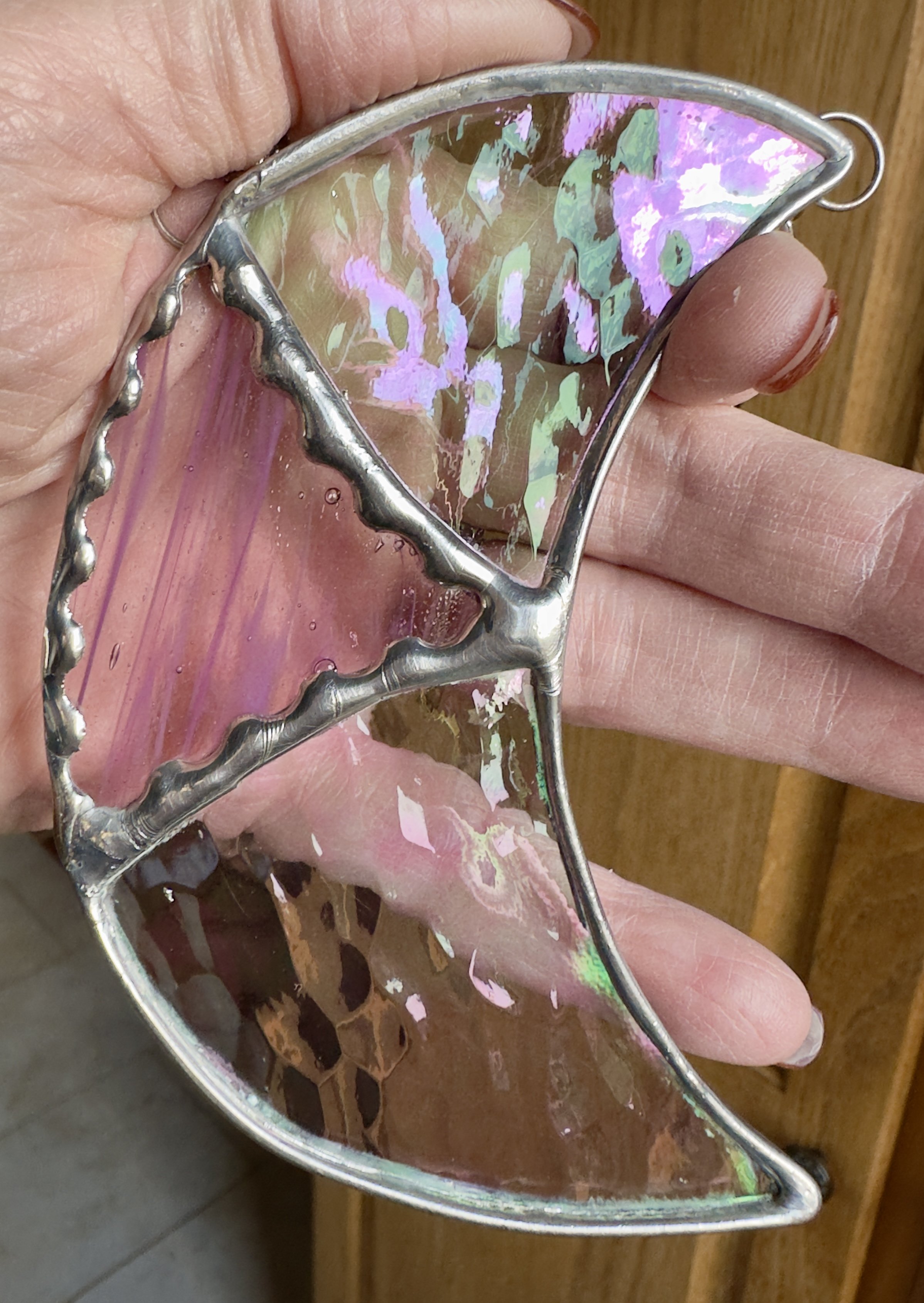 Iridescent Half Moon