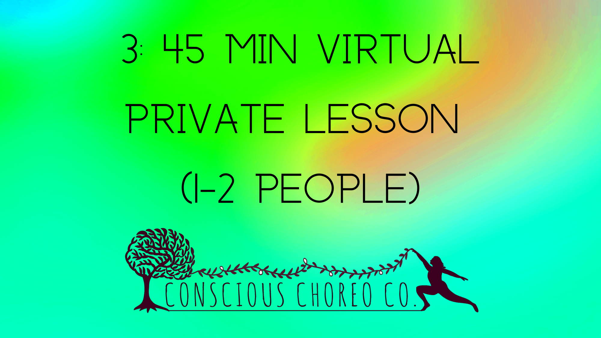 3: 45 MIN VIRTUAL PRIVATE LESSONS