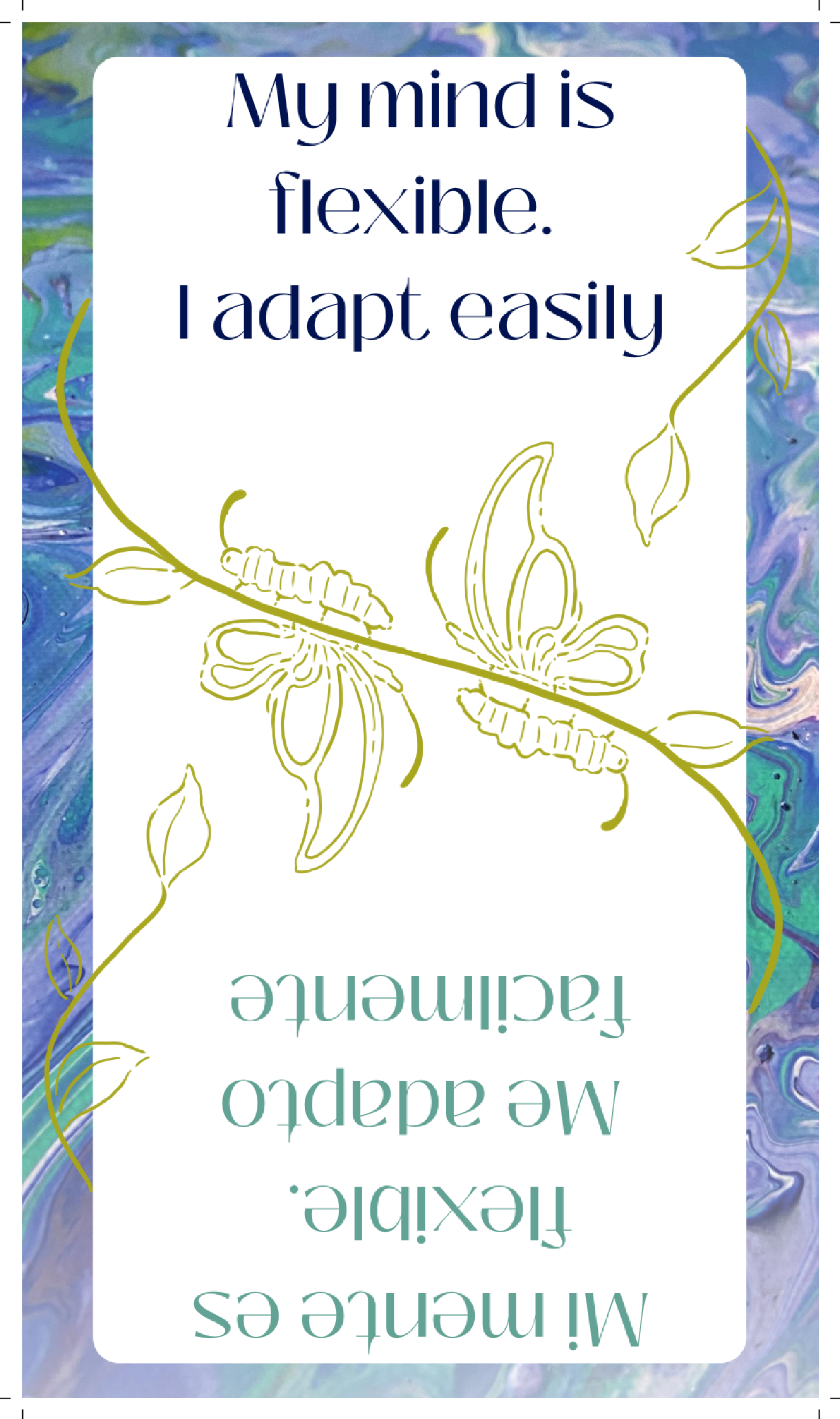 I am. Yo soy. Affirmation deck.